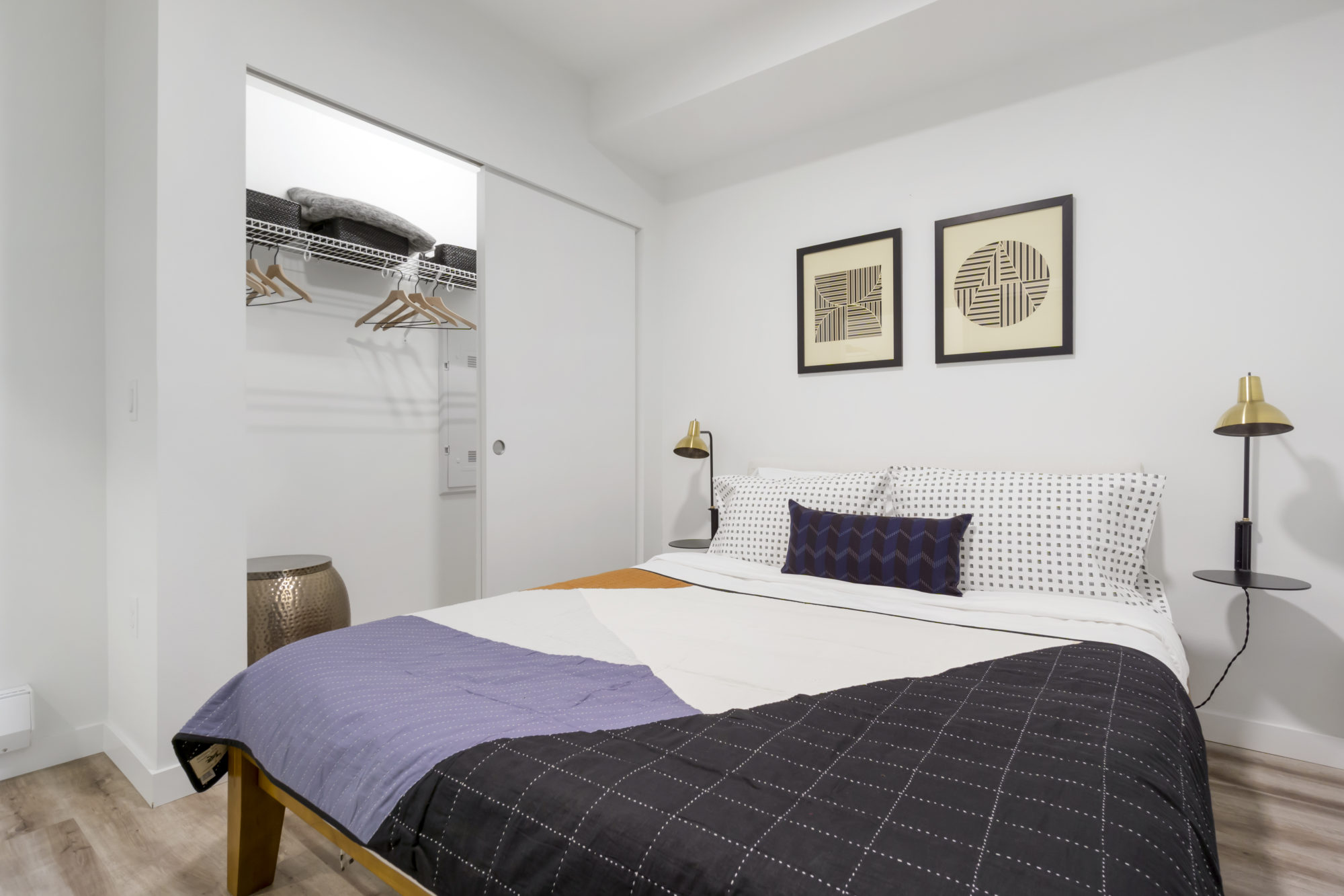 Bell Jackson Street Bedroom and closet